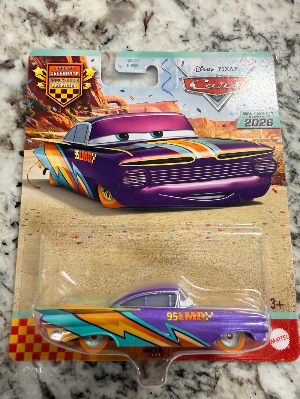 Disney Ramon Die-Cast Car NEW 2026  Anniversary Celebration Design